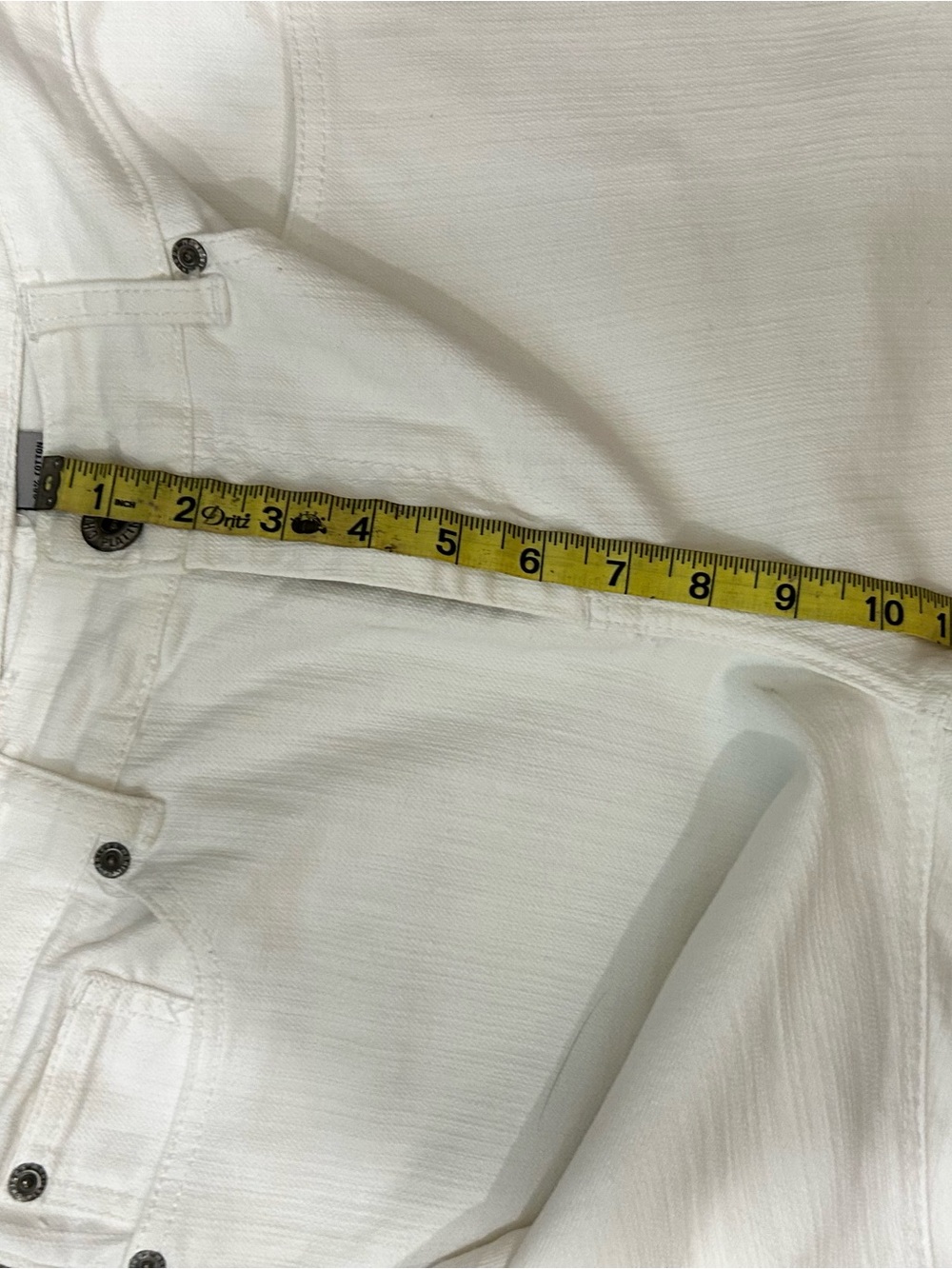 Chico's White Boot-Cut Jeans size 0.5 - Picture 4 of 7
